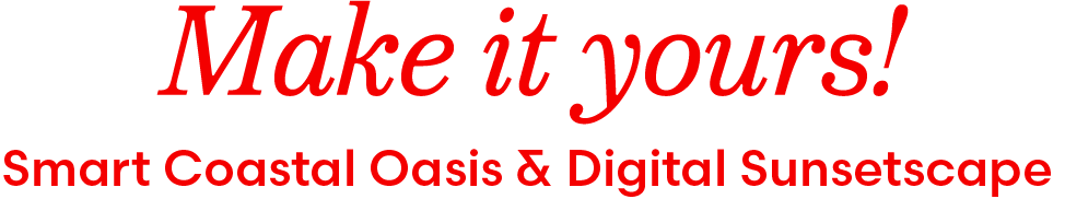  Make it yours! Smart Coastal Oasis &amp; Digital Sunsetscape 
