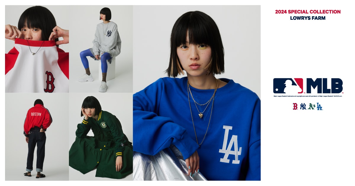 LOWRYS FARM - MLB/スタジャンコンビワンピース ドジャースの