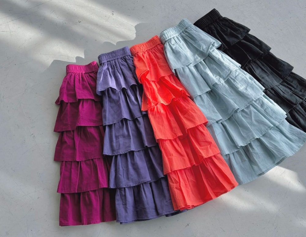 princess tiered skirt