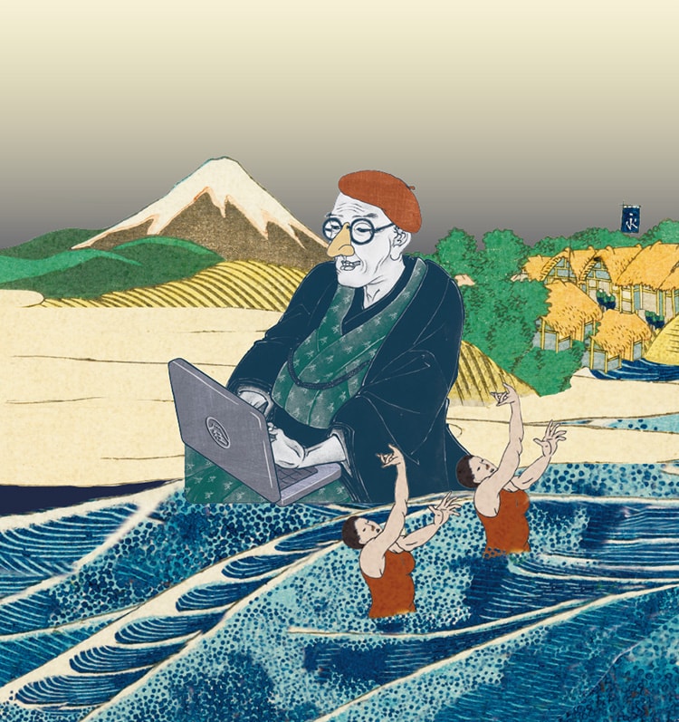 しりあがり寿×ニコアンド 第一弾 - もしも今、鳥獣戯画を描く