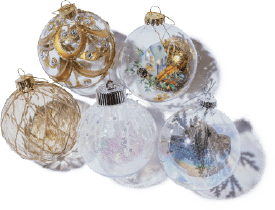 Clear Ornaments