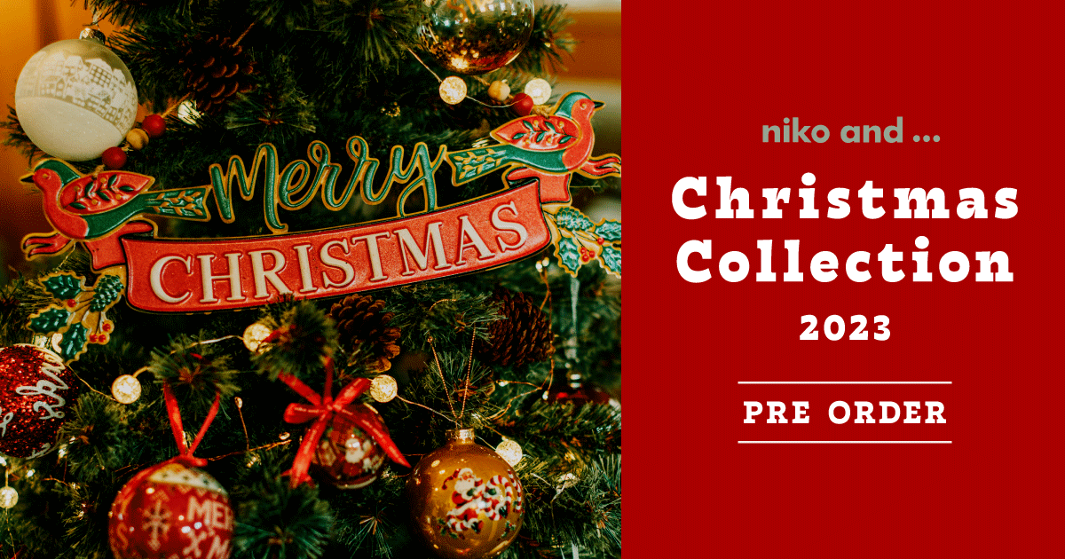 niko and  Christmas Collection  PRE ORDER   クリスマス
