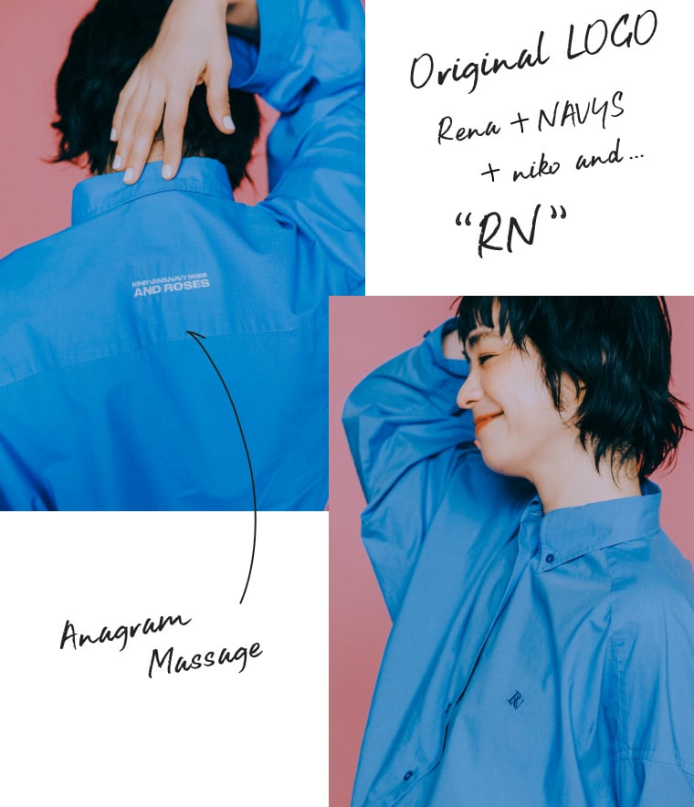 竹下玲奈 × NAVYS 限定コラボアイテム