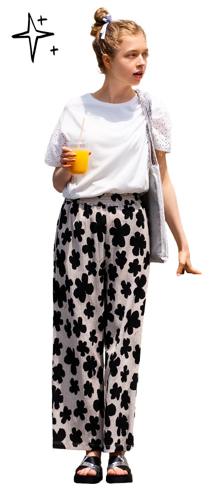 FLOWER PANTS