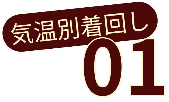 気温別着回し 01