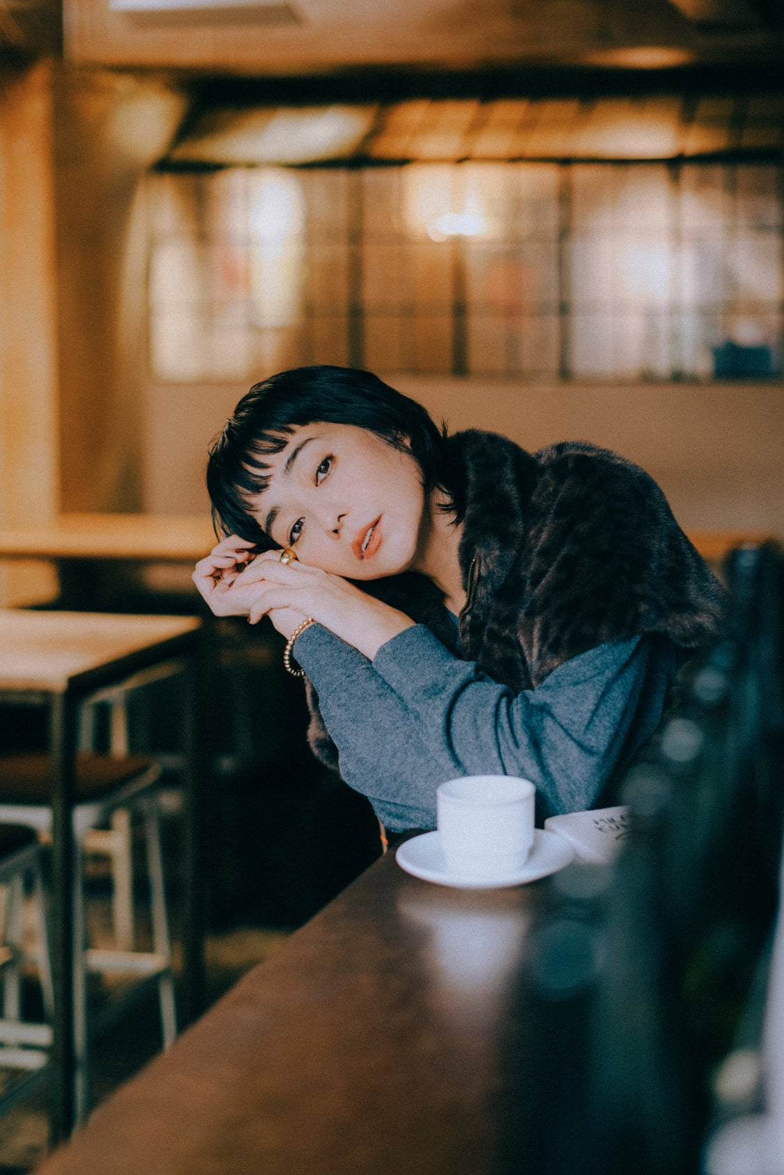 竹下玲奈が着るニコアンド