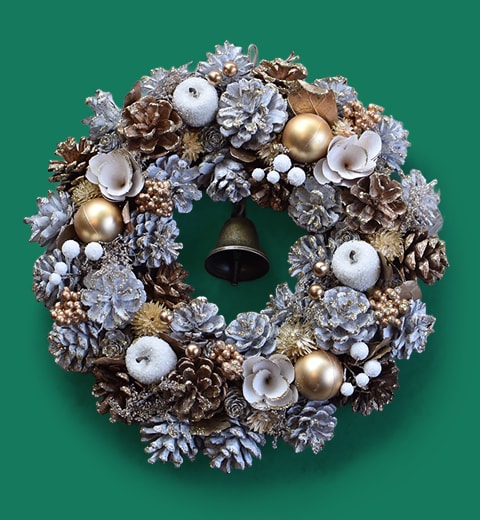 White Bell Wreath(L)