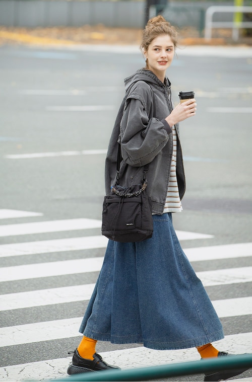 スタイルを選ばないオールブラック