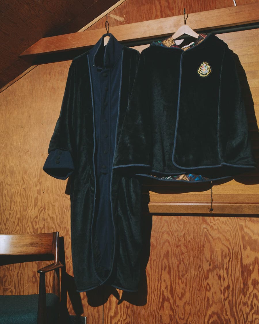 FLEECE ROBE / REVERSIBLE CAPE