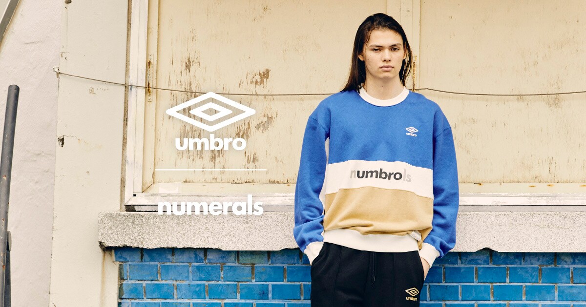 NUMERALS×UMBRO 2021 AW collection