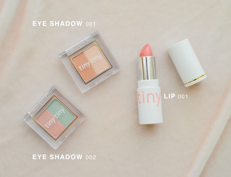 EYE SHADOW 001 / EYE SHADOW 002 / LIP 001