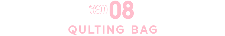 QULTING BAG_