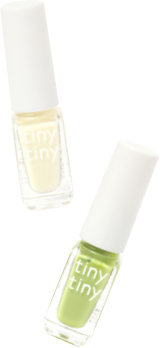 WHITE×GREEN NAIL_
