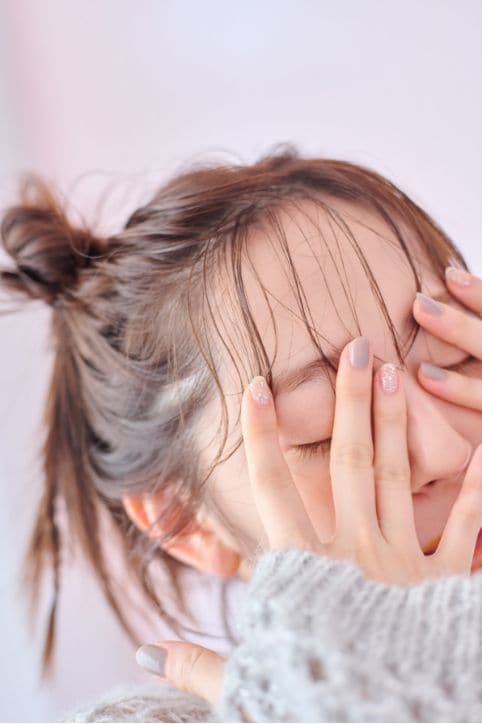 GRAY×LAME NAIL_ 写真