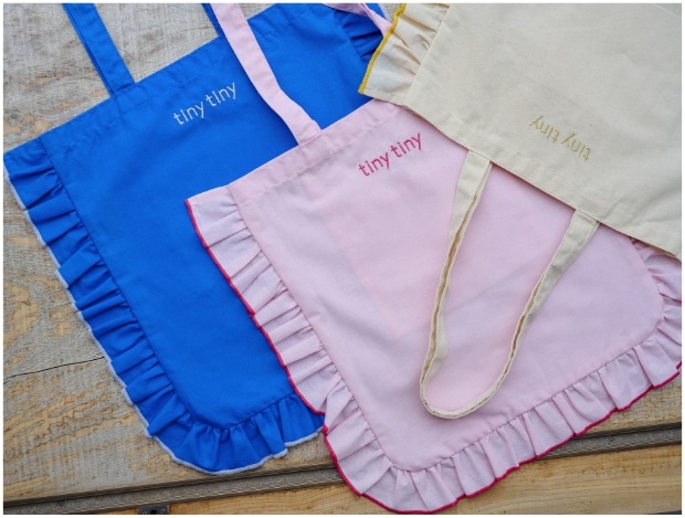 FRILL TOTE BAG_画像