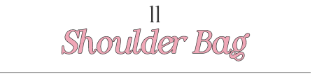 11 SHOULDER BAG_