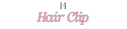 14 HAIR CLIP_