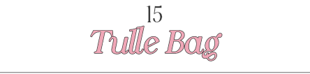 15 TULLE BAG_