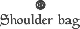 07 Shoulder bag