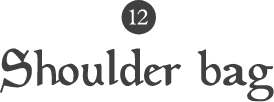 12 Shoulder bag