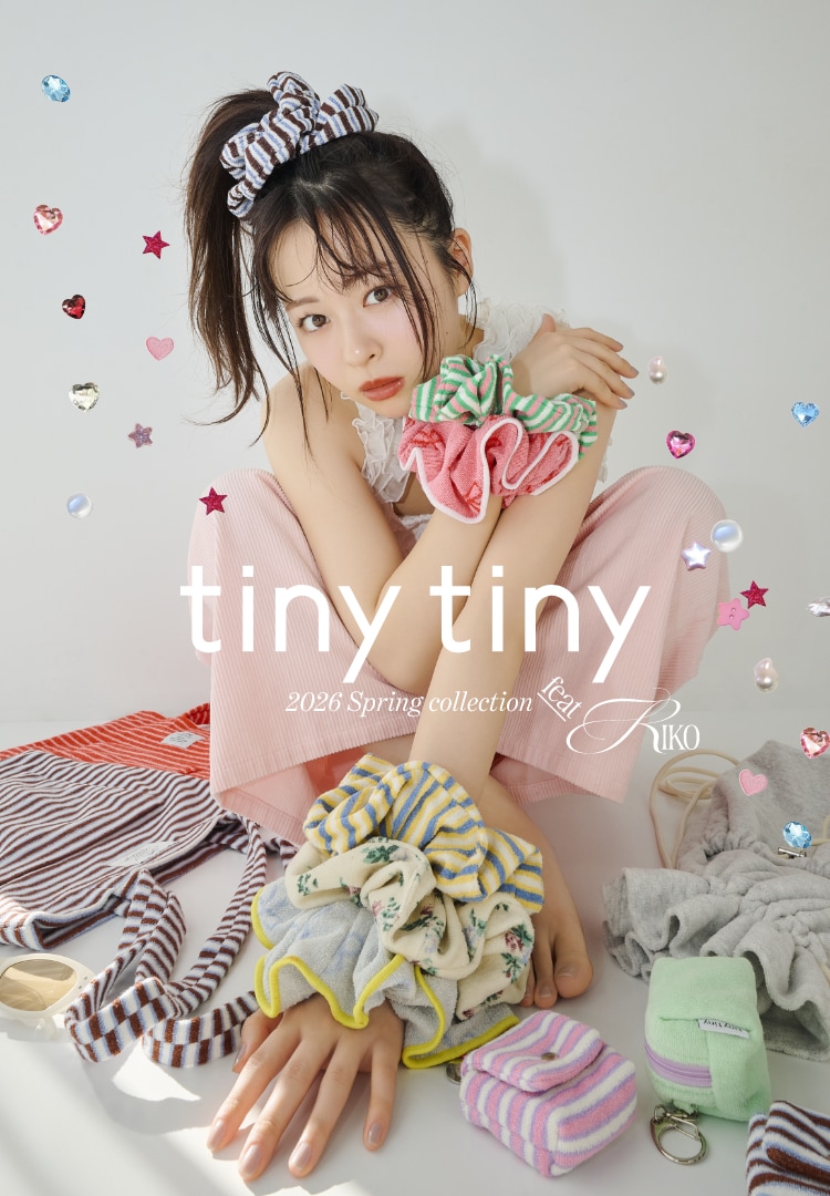 tiny tiny 2026 Spring collection feat Riko