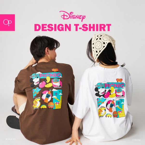 ディズニーデザインTシャツ