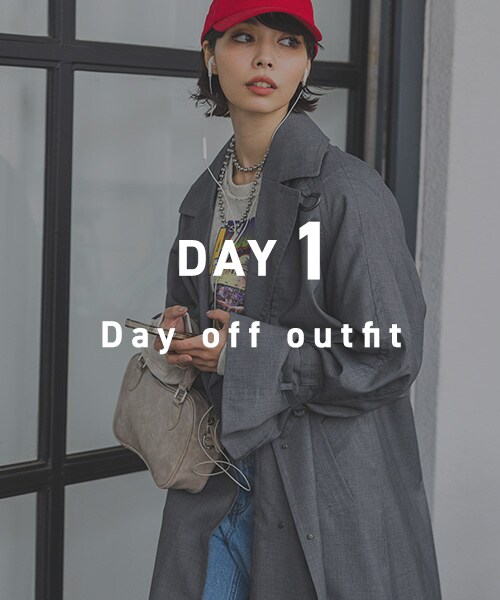 マルチWAYトレンチ 5days コーデ | [公式]ページボーイ(PAGEBOY)通販
