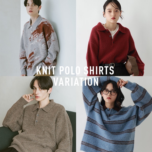 【MENS】WOOLYニット・柄ニット