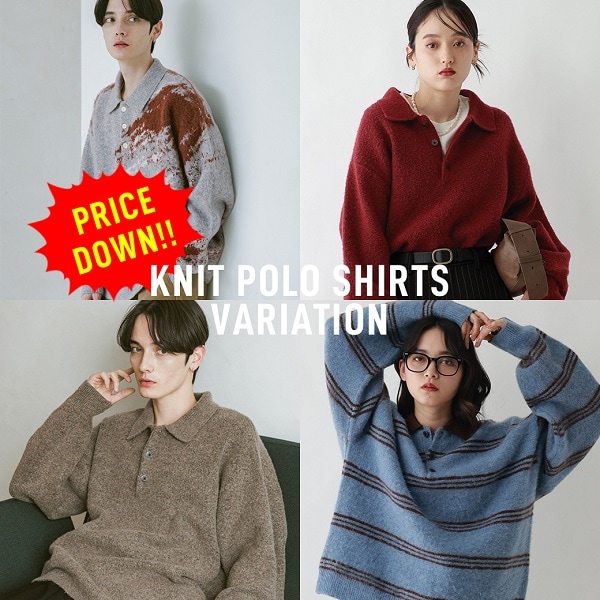 【MENS】WOOLYニット・柄ニット