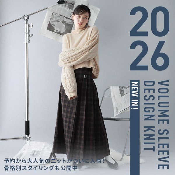 【WOMENS】モールニットLP