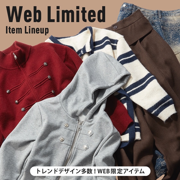 【WOMENS】WEB限定アイテムKWD