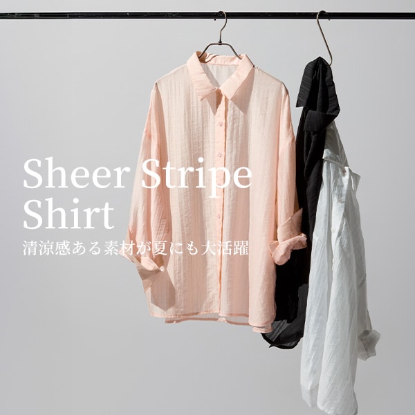 Sheer Stripe Shirt