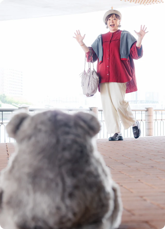 わ！もふもふの いきものがいる！