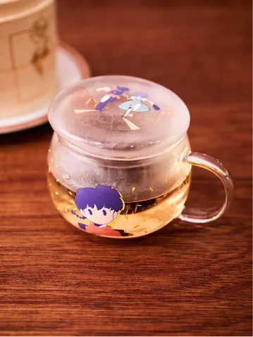 耐熱茶こし付きマグ