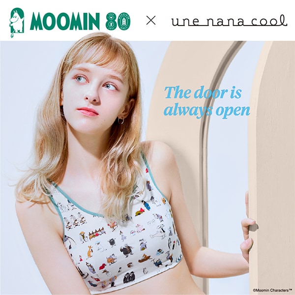  MOOMIN × une nana cool 2025AW